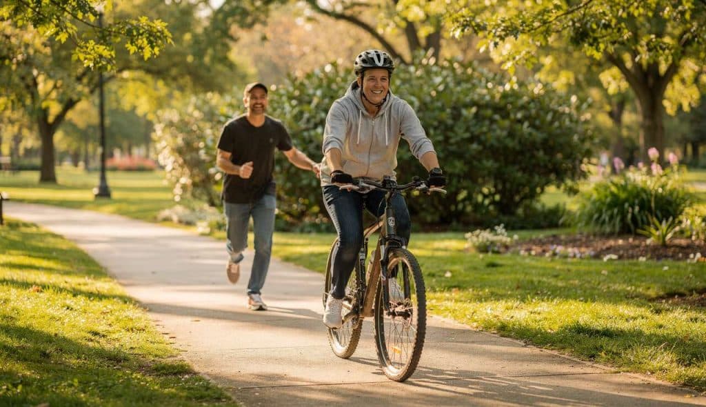 Apprendre le vélo à l'âge adulte : 5 conseils efficaces