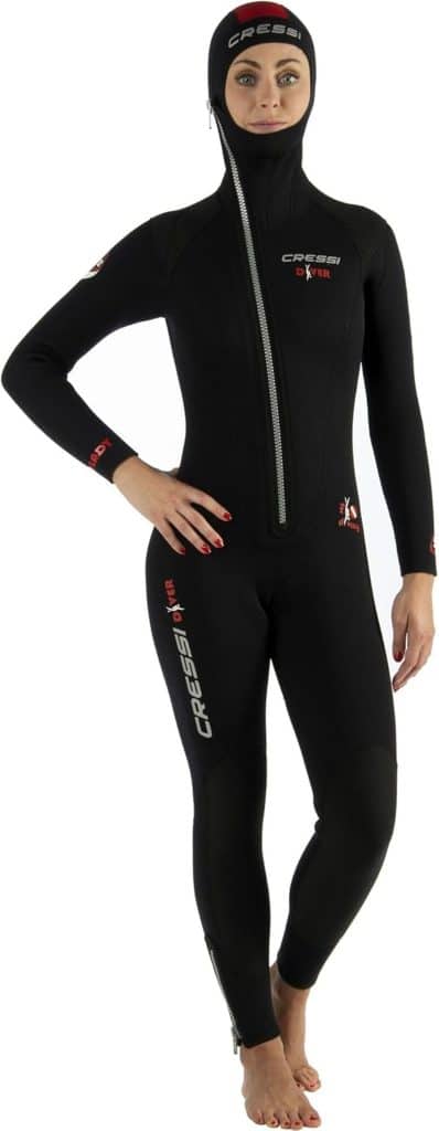 Test de la combinaison Cressi Diver Lady 5mm