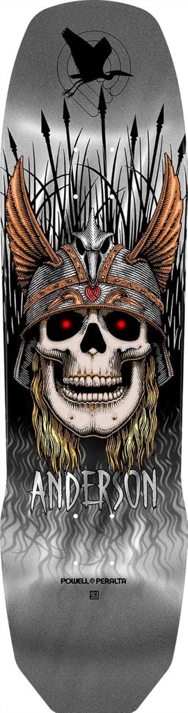 Test de la planche en érable Powell Peralta Andy Anderson 22 pouces