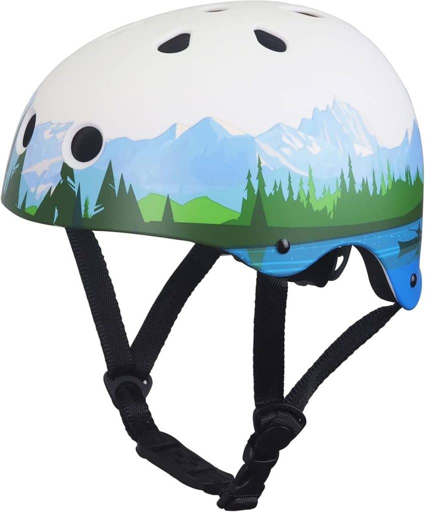 Test du casque de kayak ipoob blanc forêt taille M