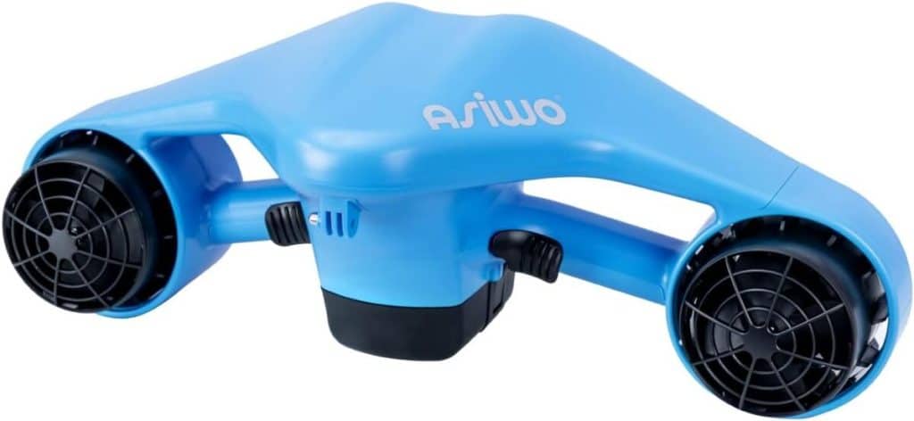 Test : scooter sous-marin Asiwo avec support caméra, 2 moteurs pour plongée