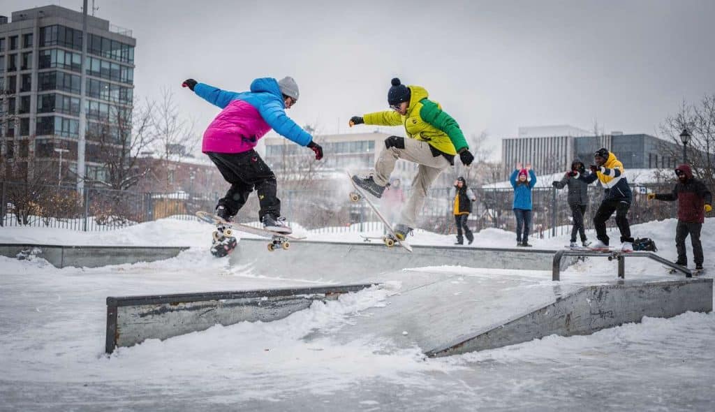 Pourquoi skater en hiver : 10 raisons convaincantes