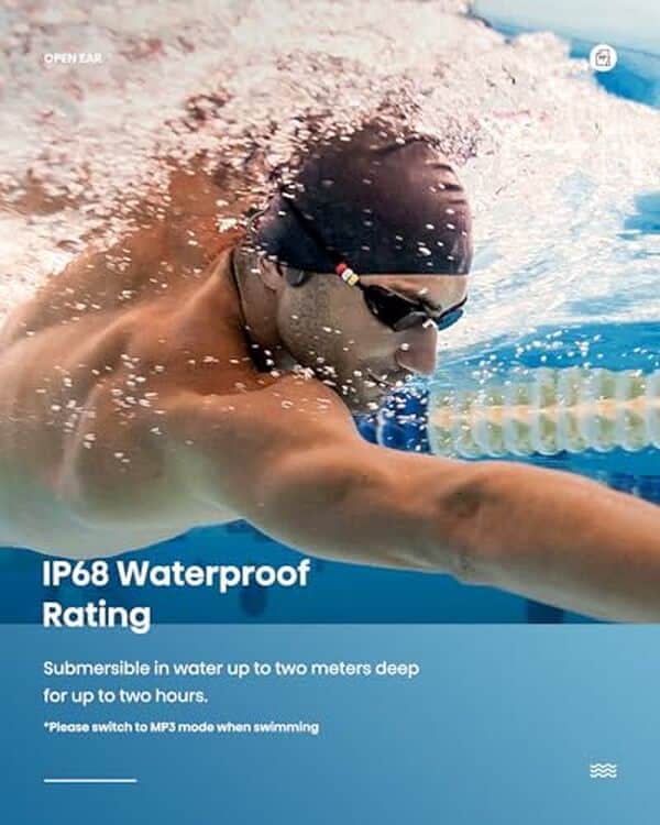Découvrez le casque sans fil Guudsoud à conduction osseuse : polyvalence, robustesse et technologie Bluetooth 5.3 avec protection IP68 pour vos activités sportives et musicales