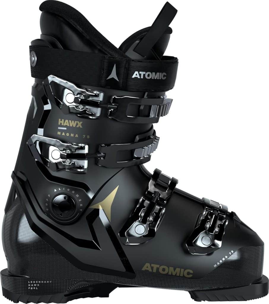 Test : chaussures de ski alpin Atomic Hawx Magna 75 W, ajustement précis