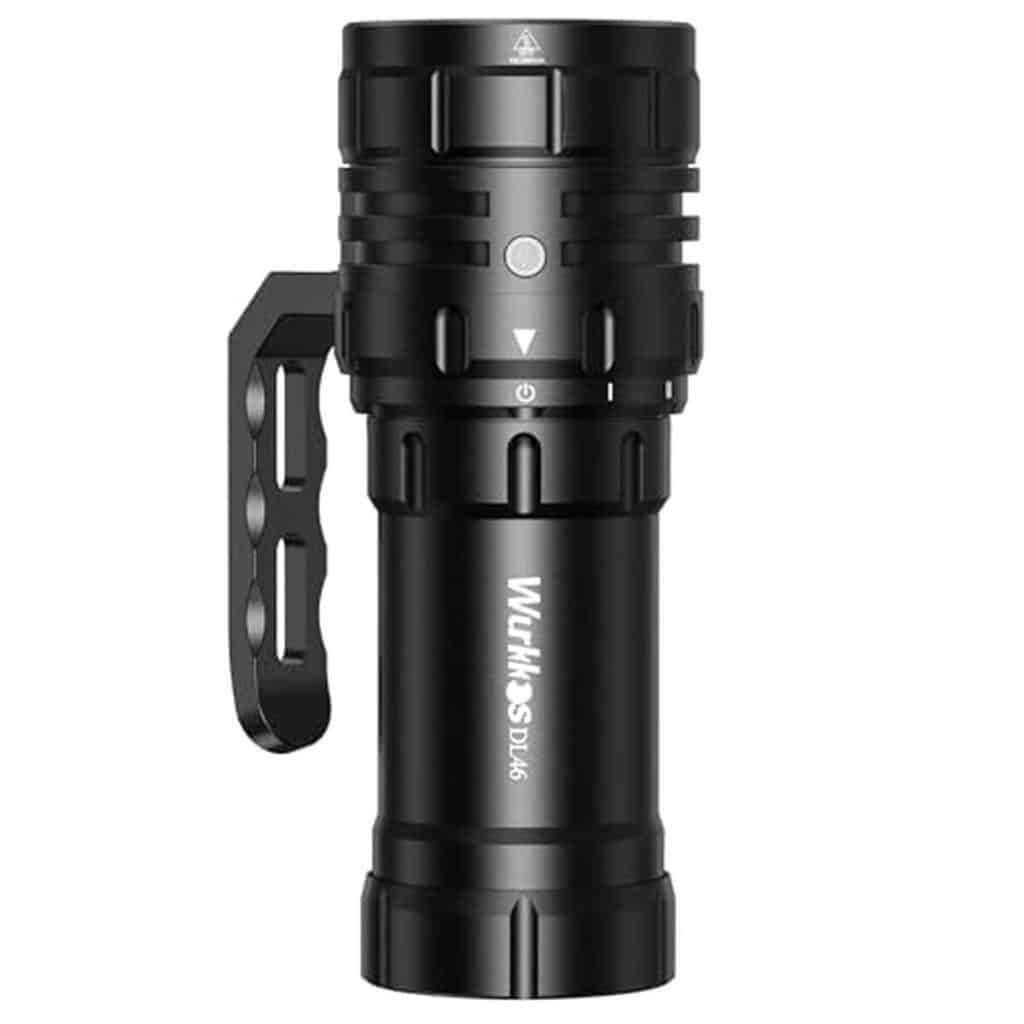 Test de la lampe de plongée Wurkkos DL46 : puissance extrême et étanchéité