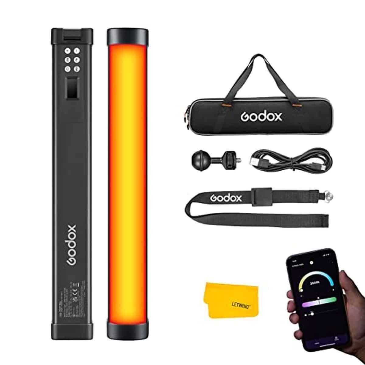 Test : godox WT40R, lampe de plongée polyvalente et étanche RGBWW