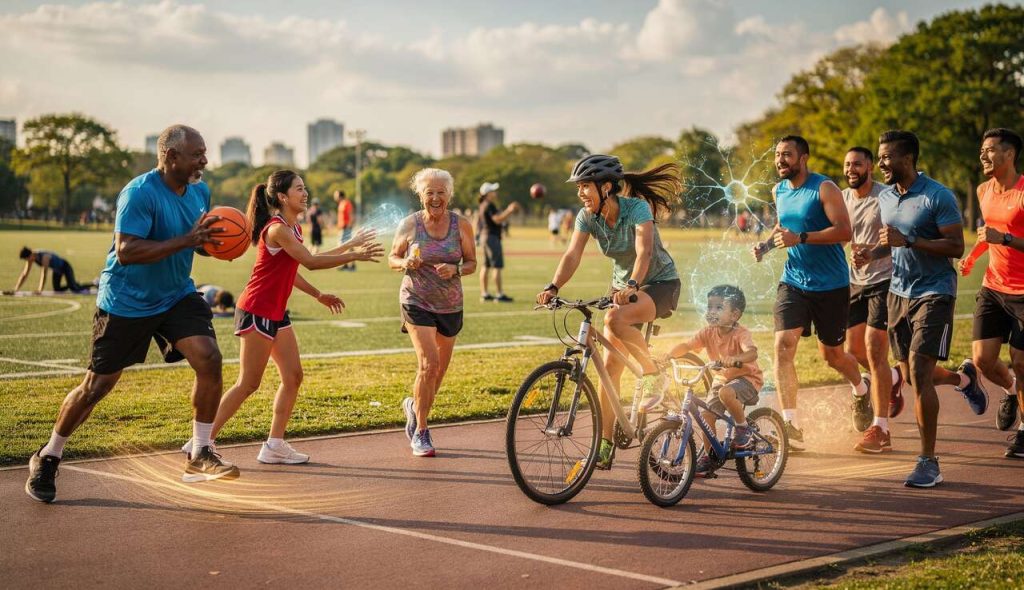 Le sport stimule la croissance des neurones