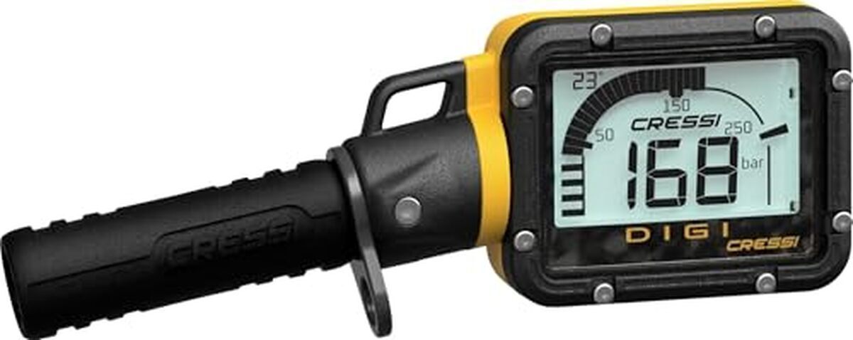 Test du manomètre digital Cressi Digi jaune