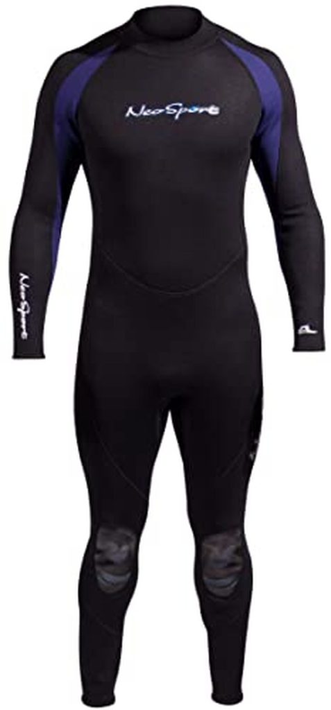 Test NeoSport : combinaison de plongée homme 3/2 mm bordure bleue