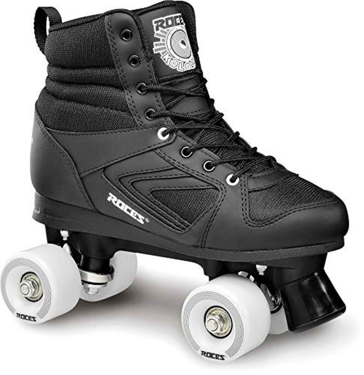 Test : patin Roces Kolossal 4 roues adulte noir (36)