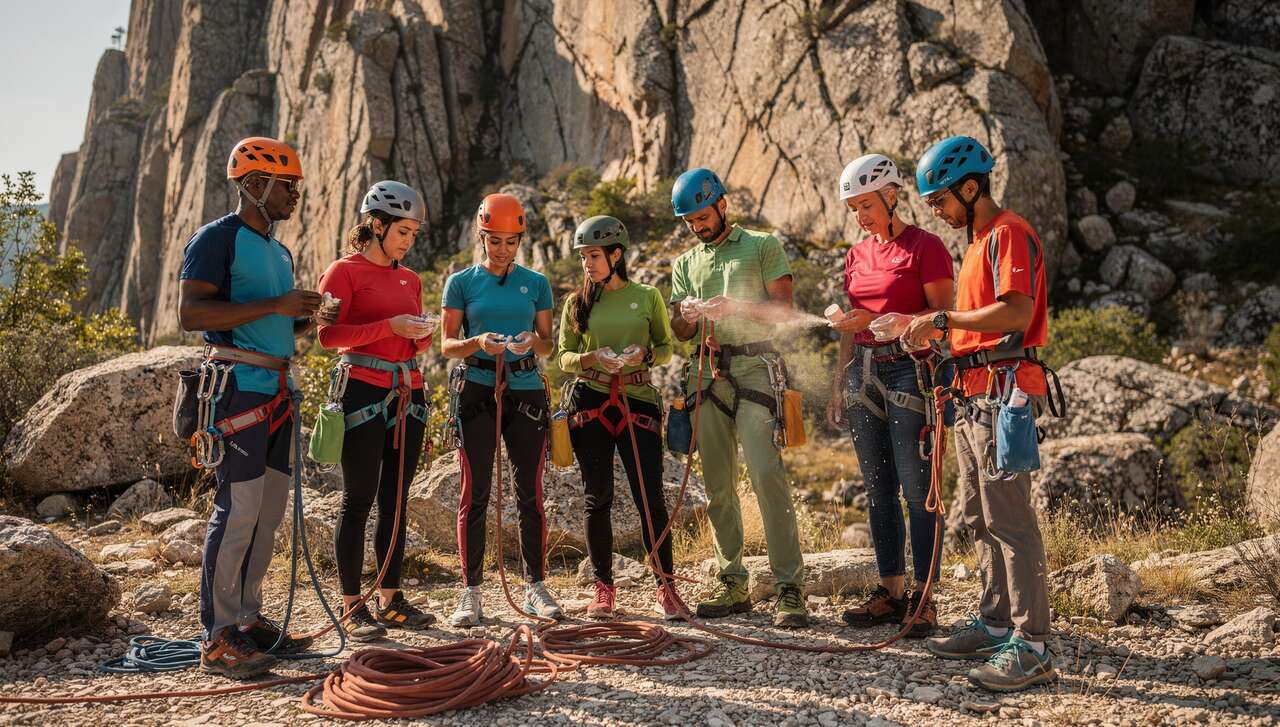 Accessoires essentiels pour l'escalade en ext&eacute;rieur ou en salle