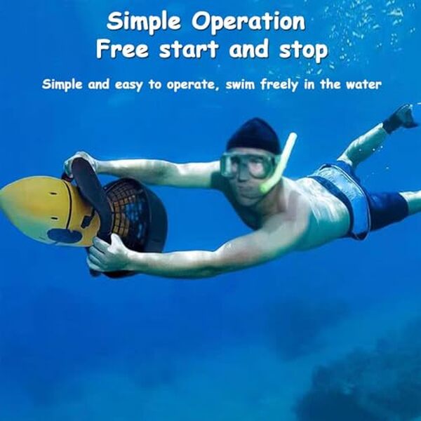 Découvrez le test complet du scooter sous-marin 500 W orange, alliant innovation et performances pour une expérience aquatique inédite.