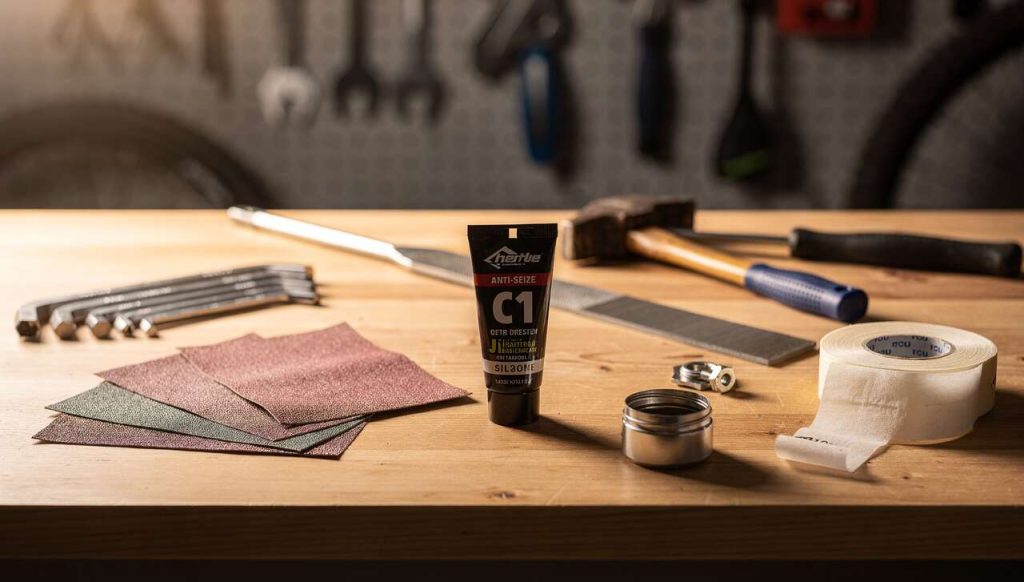 Comment empêcher l'enfoncement de la tige de selle ?