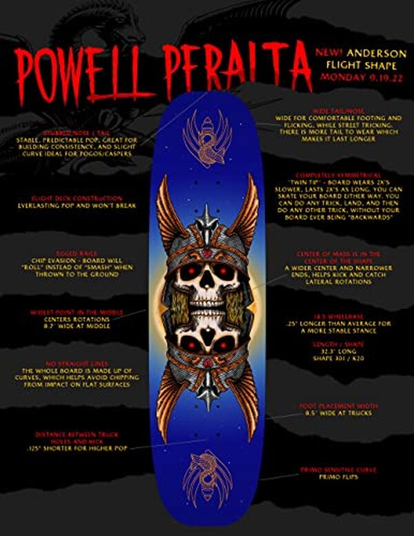Découvrez notre test complet de la planche Powell Peralta Andy Anderson Heron Egg Flight : performances, design et sensations à ne pas manquer pour skateurs passionnés.