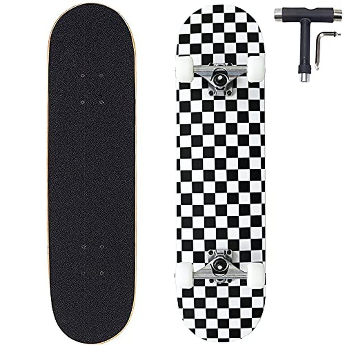 Test du skateboard Annee professionnel : 78, 7 cm, bois d'érable canadien