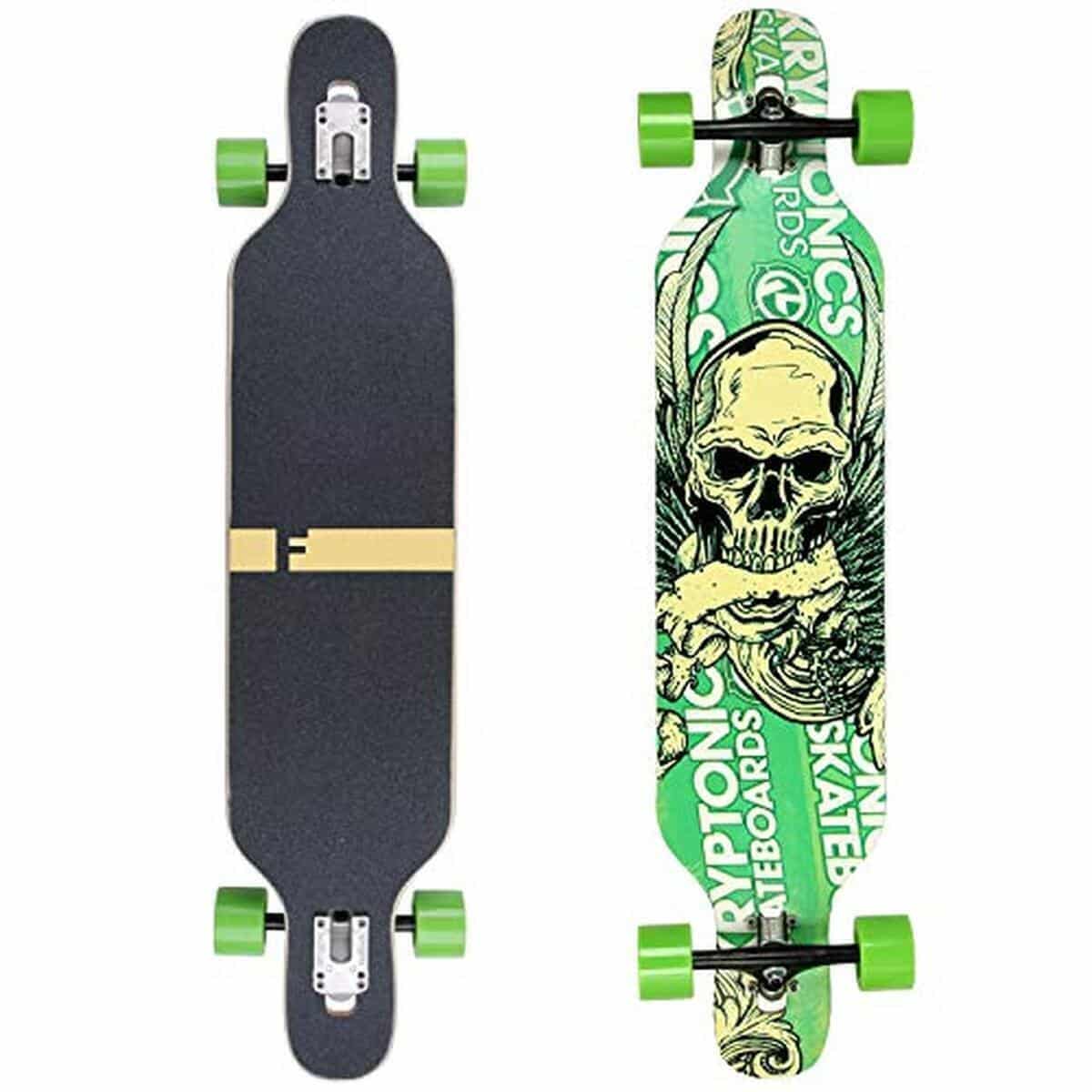 Test : longboard FunTomia Drop Through Cruiser avec roulements Mach1