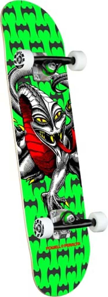 Test Skateboard Complet : powell Peralta Cab Dragon 19 Cm Vert