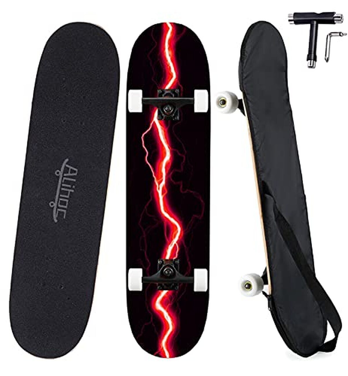 Test : skateboard Red Lightning, planche en érable 31 pouces