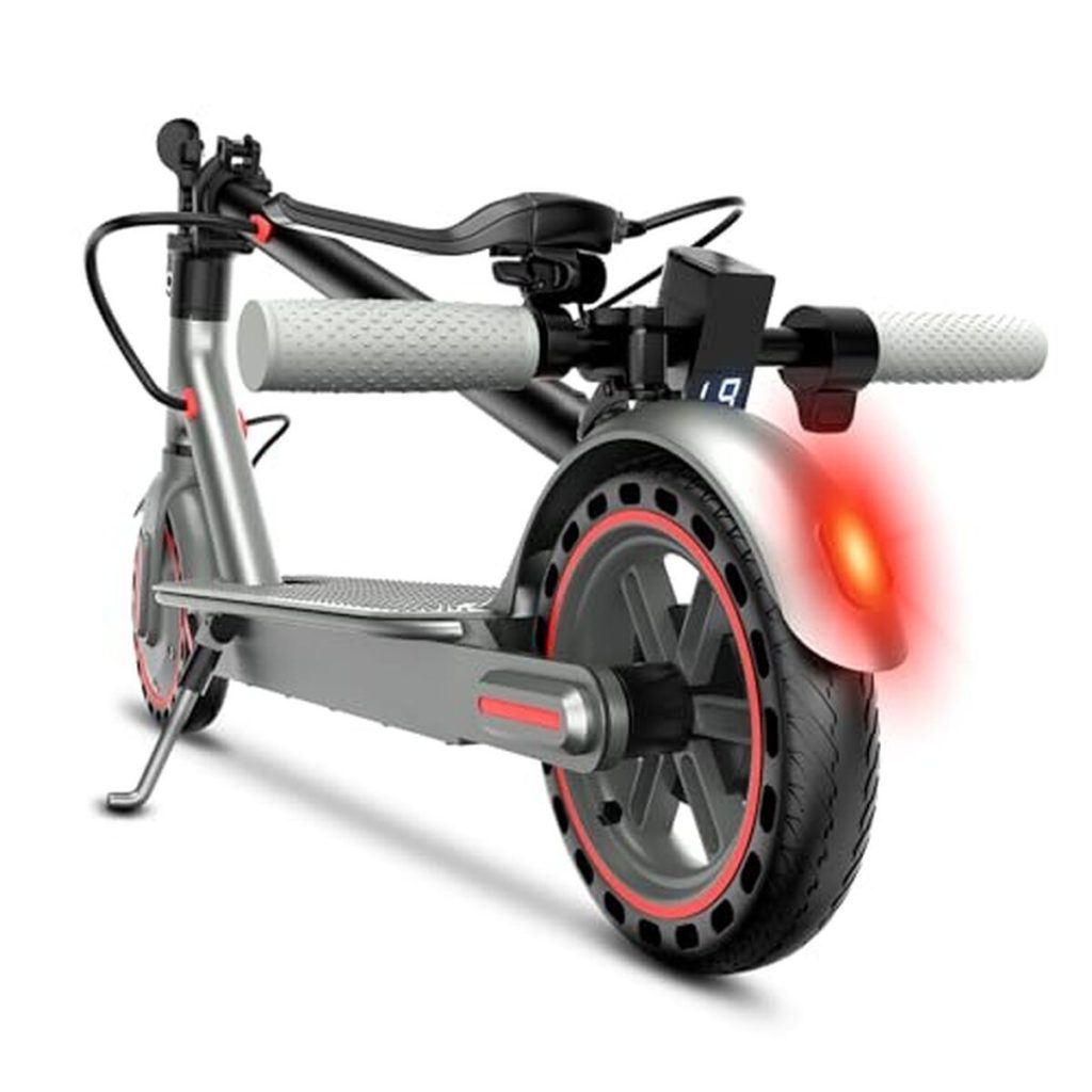 Test trottinette électrique : moteur 350W et pneus alvéolés