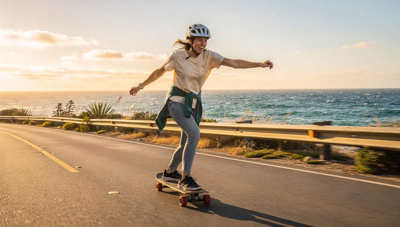 Les bienfaits physiques du longboard