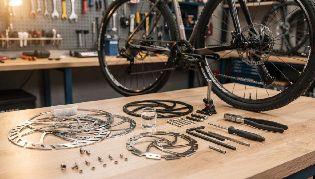 Comment changer les freins à disque de vélo ?