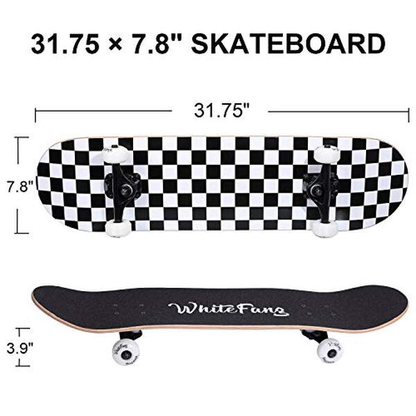 Découvrez notre test complet du skateboard WhiteFang 78, 7 cm, spécialement conçu pour les débutants. Confort, stabilité et style au rendez-vous pour une aventure de skate réussie.