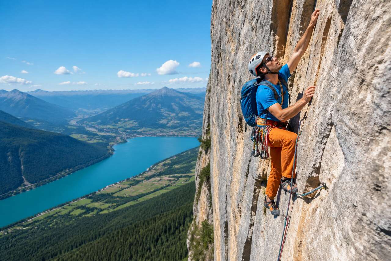 Escalade sur parois abruptes : un défi vertical exaltant