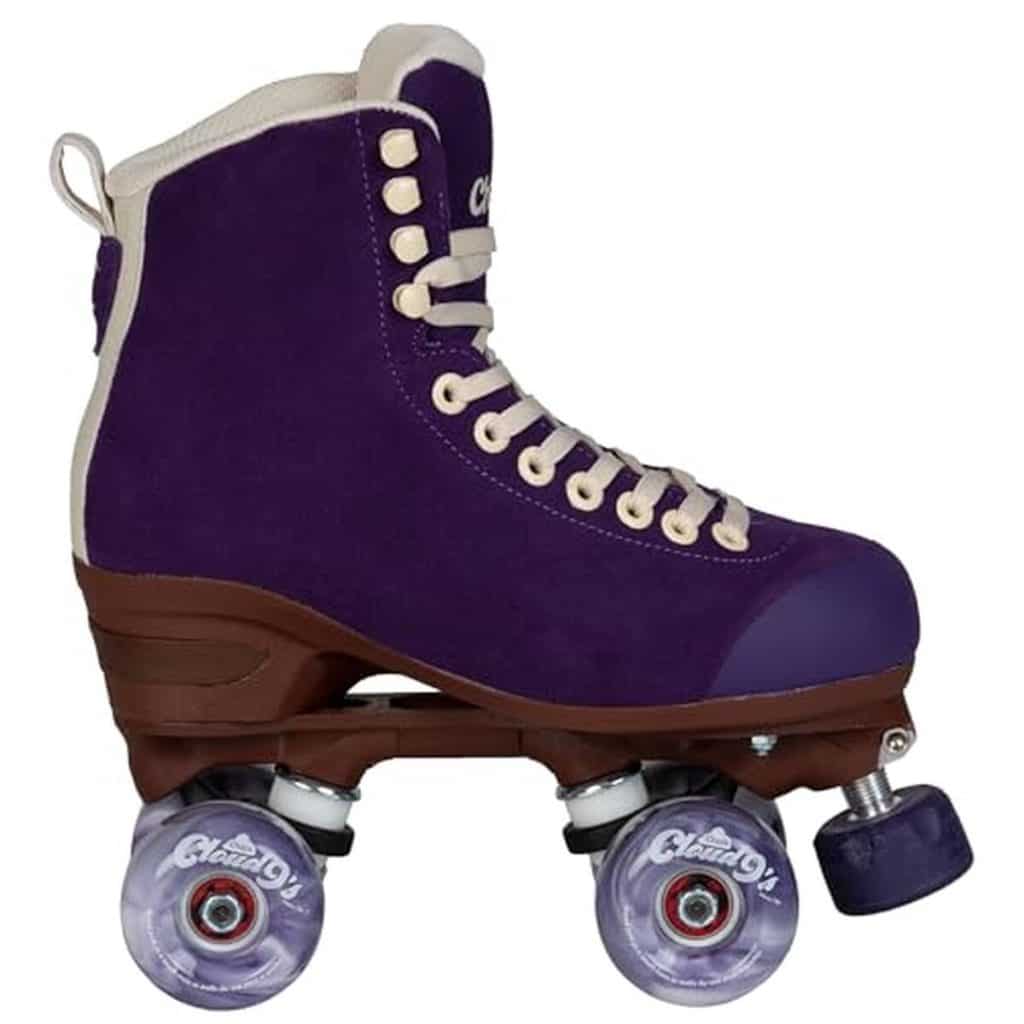Essai des patins à roulettes quad Chaya Elite Purple Evil