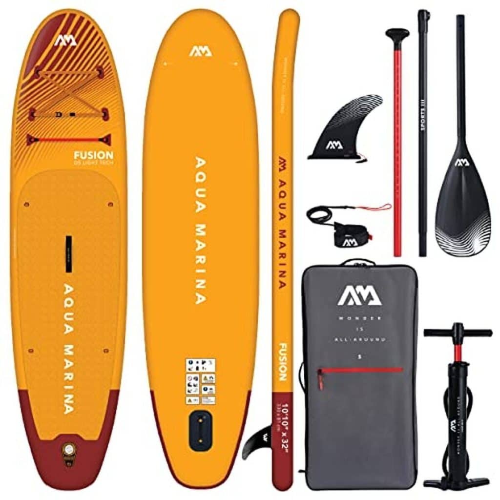 Test : aqua Marina Fusion planche à pagaie gonflable 330 cm
