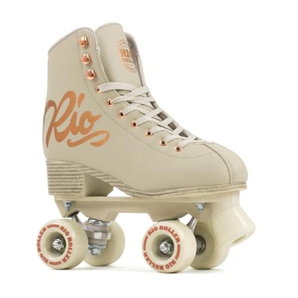 Test des patins à roulettes Rio roller quad skates rose cream 39, 5