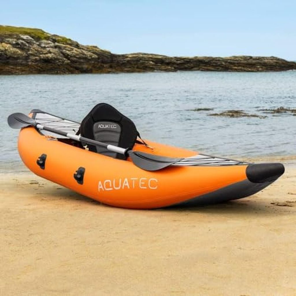 Test du kayak gonflable AQUATEC Hudson : aventure en solo