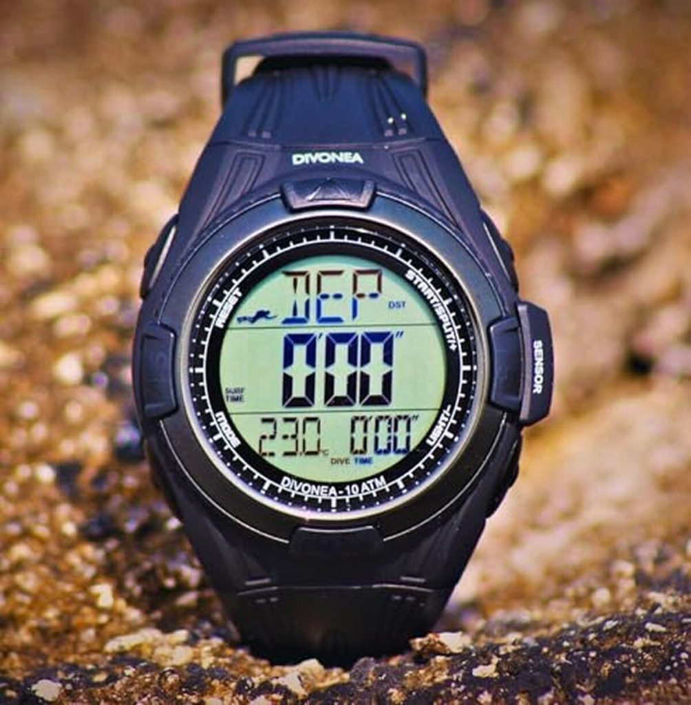 Test : montre de plongée DiVONEA pour apnée et chasse sous-marine
