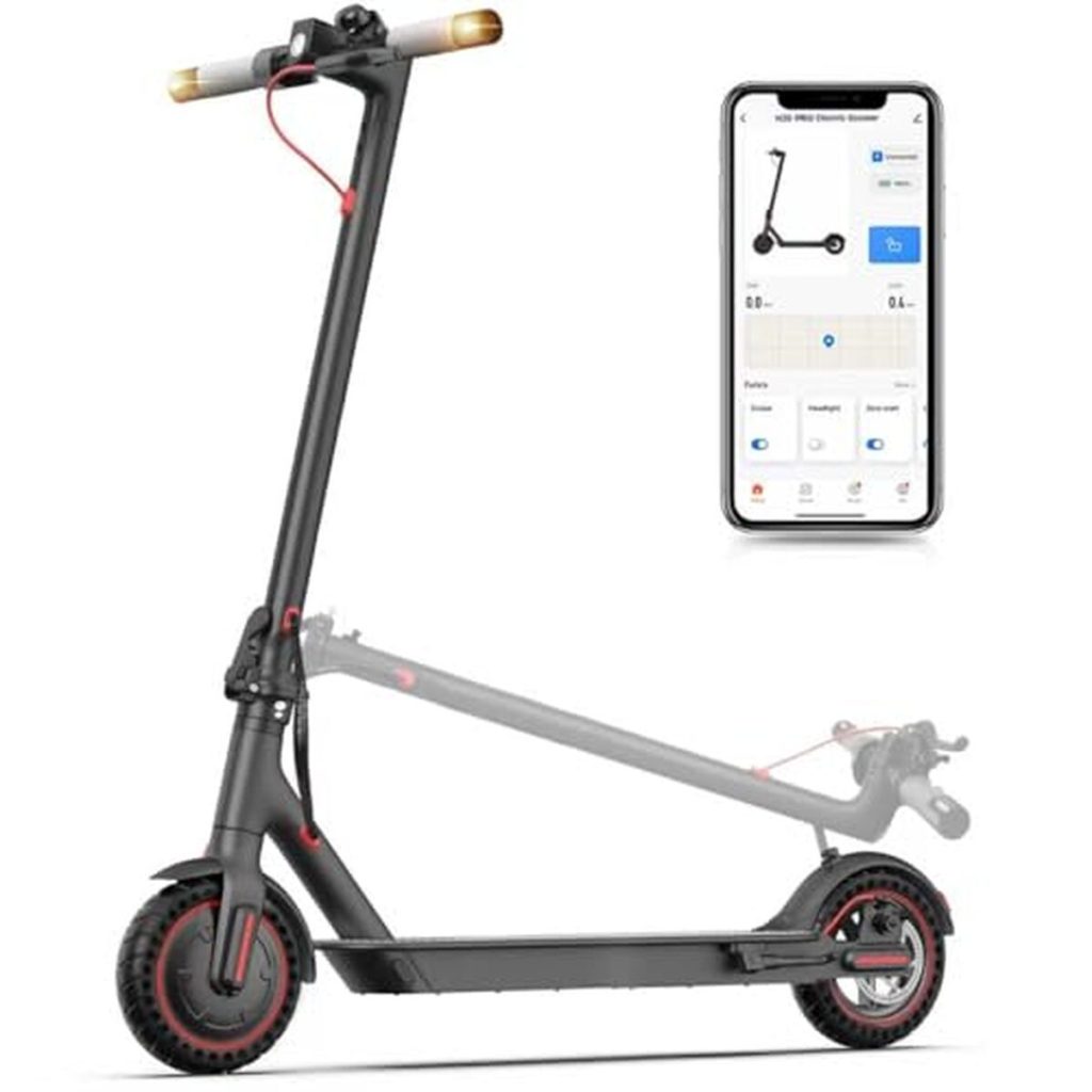 Test trottinette électrique pliable 650W et clignotants