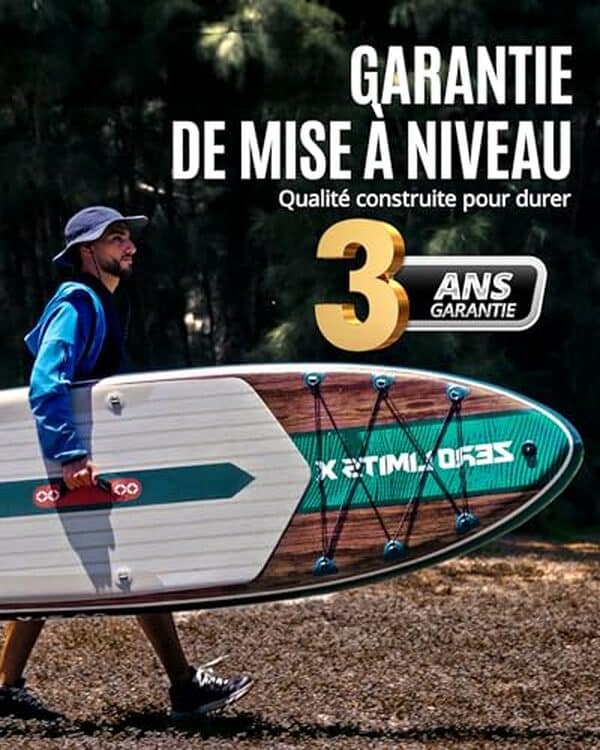 Découvrez notre test détaillé du paddle gonflable ZLX 2 places avec ses accessoires. Avis complet, performances et conseils d'achat pour bien choisir votre paddle. 