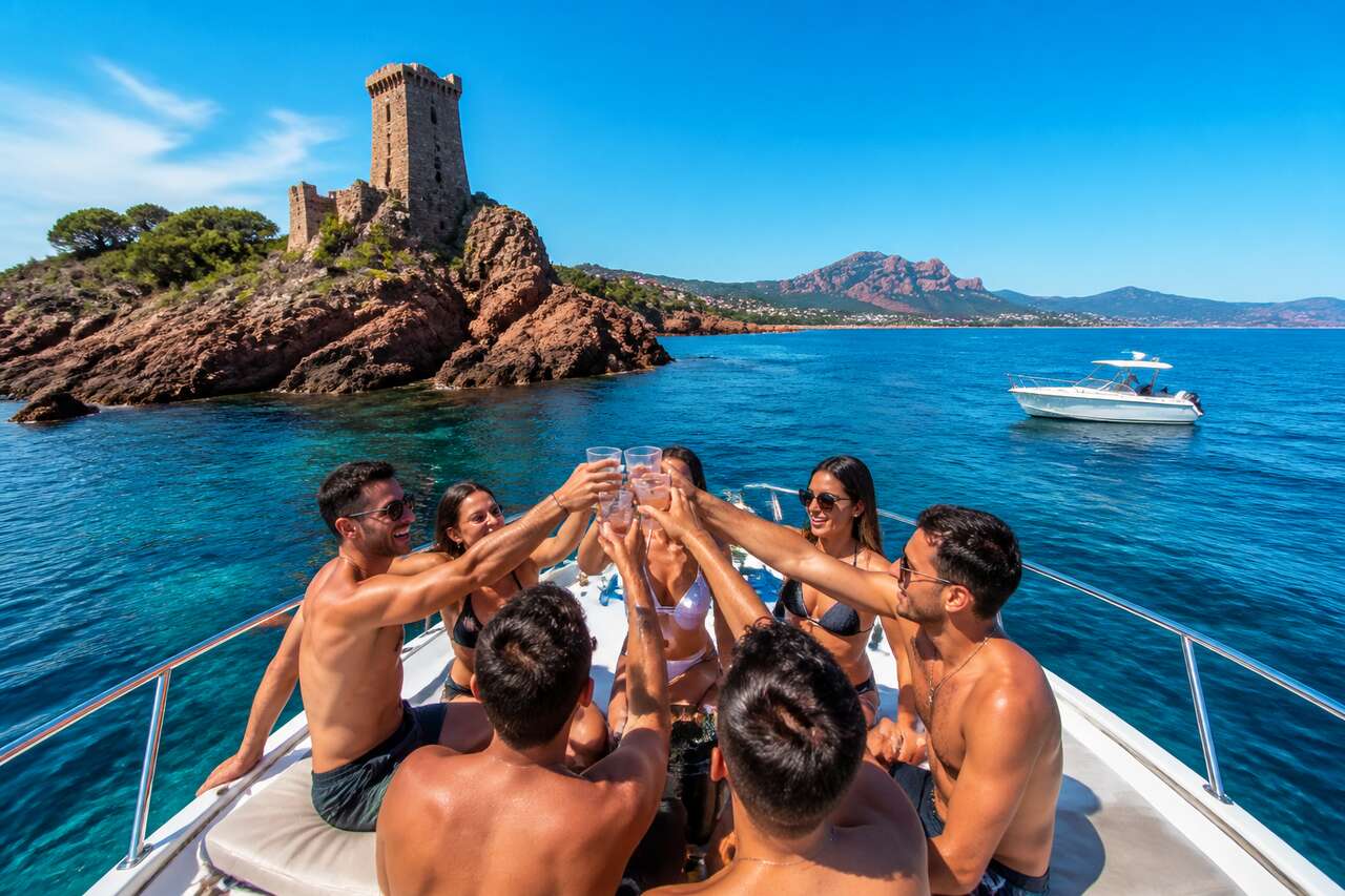Sorties nautiques incontournables pour un EVJF/EVG à Fréjus