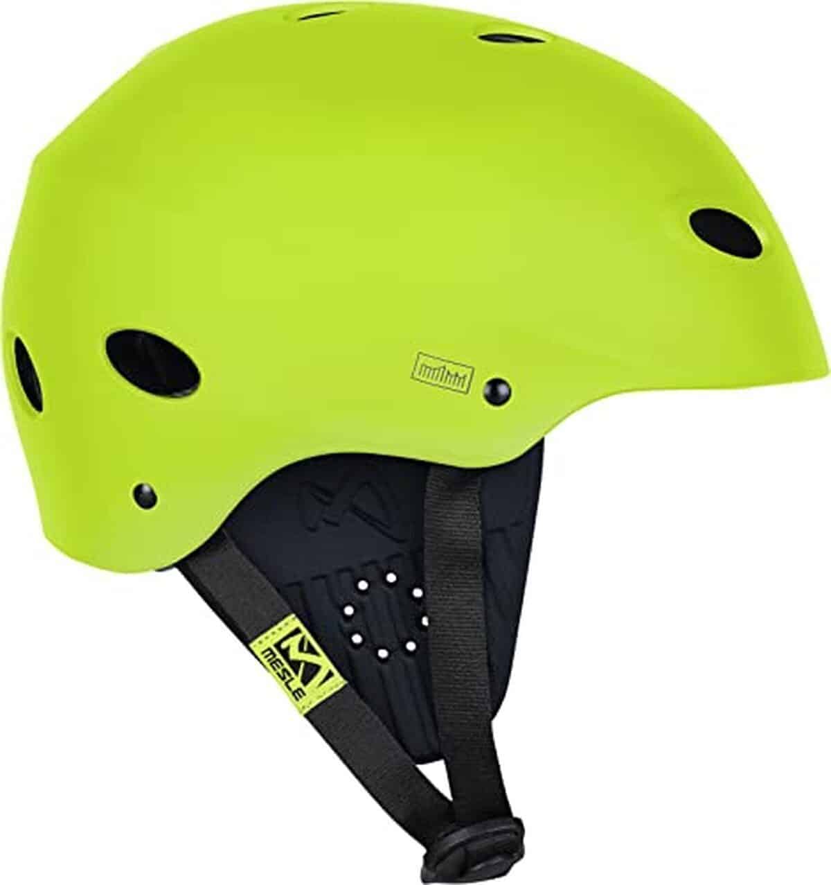 Test : casque Mesle Ultuna sport nautique et protections amovibles
