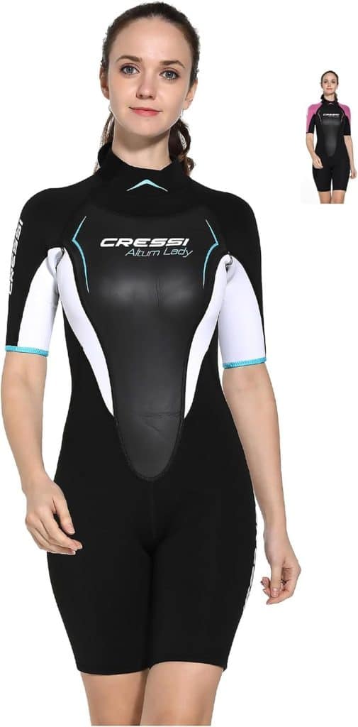 Test : combinaison Cressi altum lady shorty femme 3 mm
