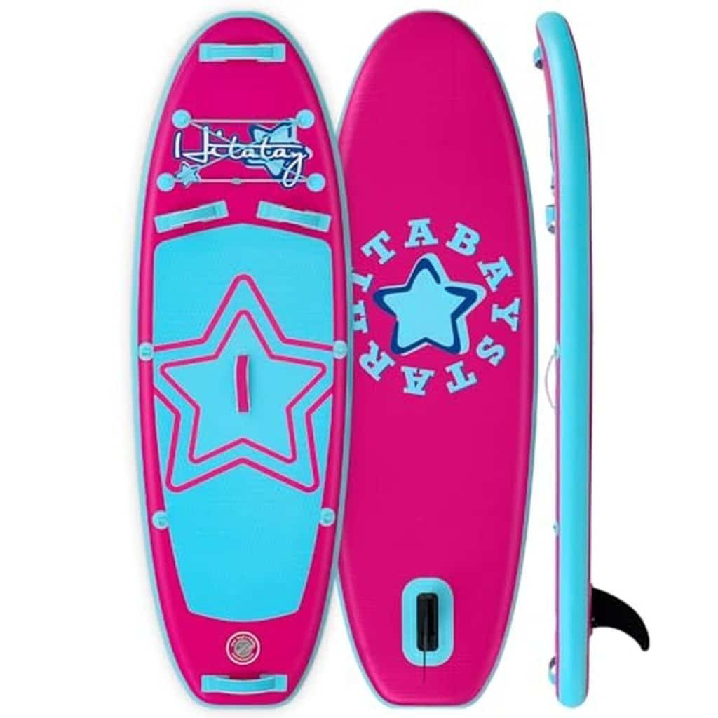 Test de la planche de surf gonflable Stand Up Paddle pour enfant