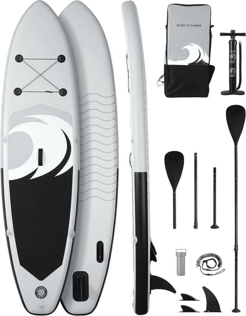 Test de la planche stand up paddle board sup 15, 2 cm pour aventure ultime
