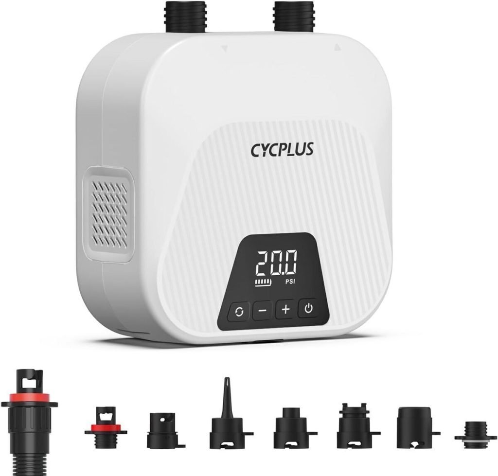 Test de la pompe intelligente CYCPLUS 20PSI pour paddle et plus