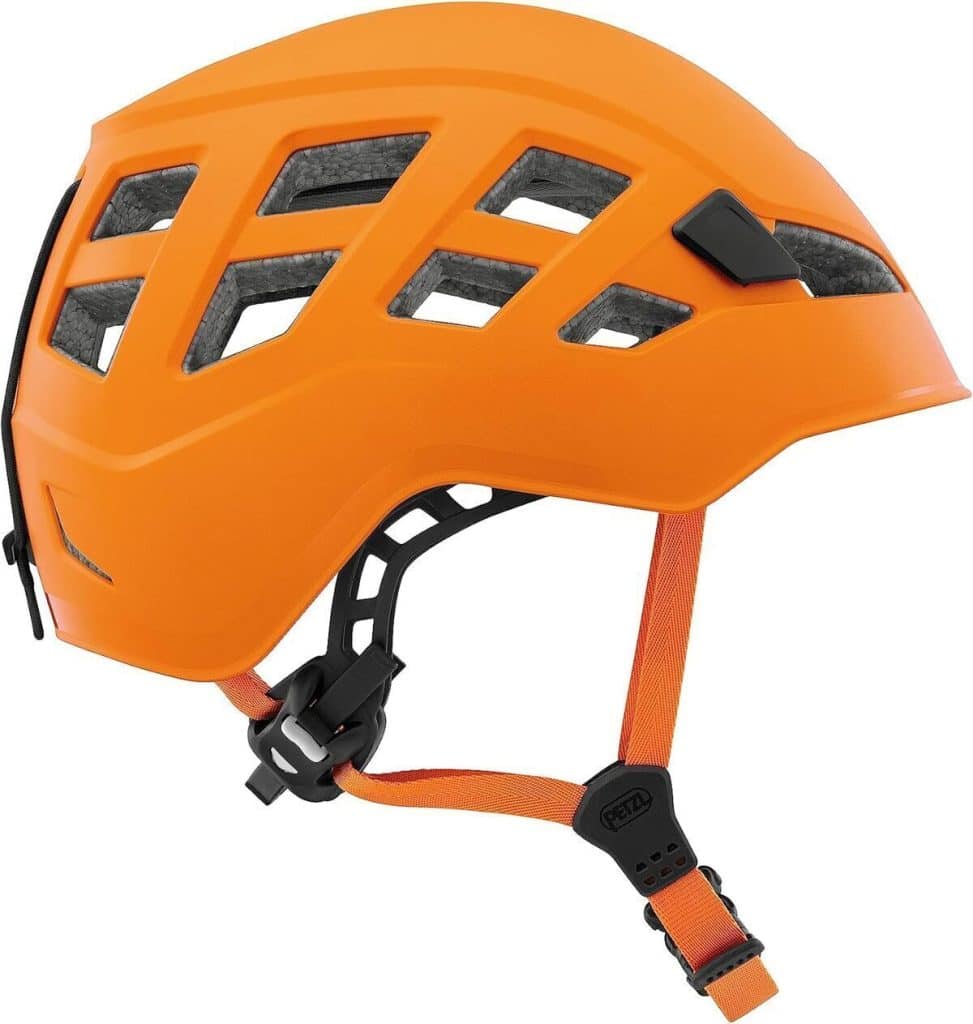 Test du casque d'escalade Petzl boreo orange M-L