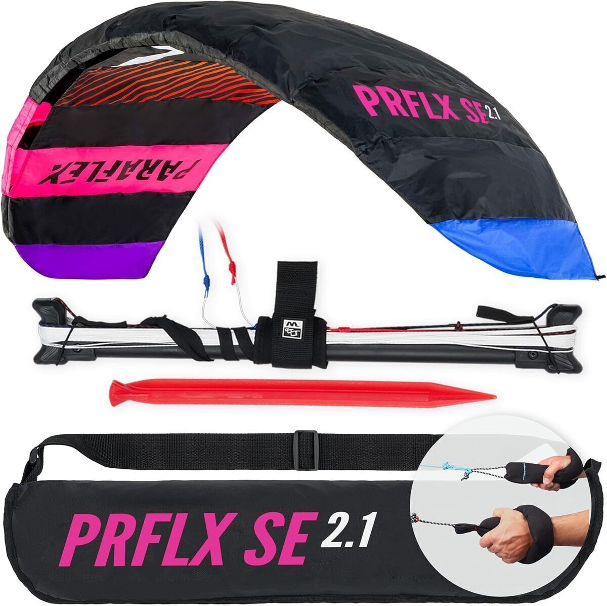 Test du cerf-volant wolkenstürmer paraflex basic 2.1 SE