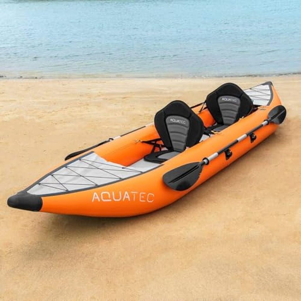 Test du kayak gonflable Aquatec Hudson 2 places : l'aventure à portée de main