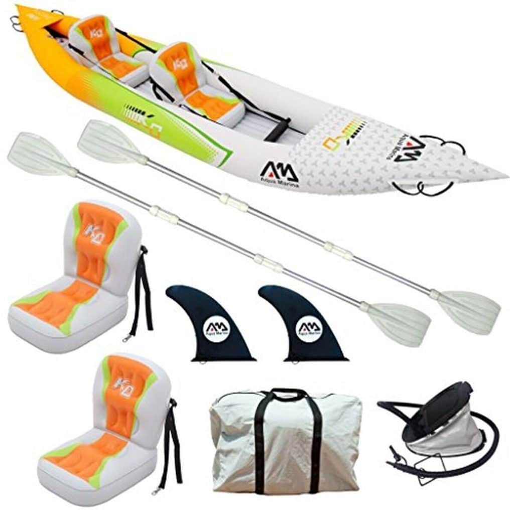 Test du kayak gonflable Betta HM K0 de vidaXL