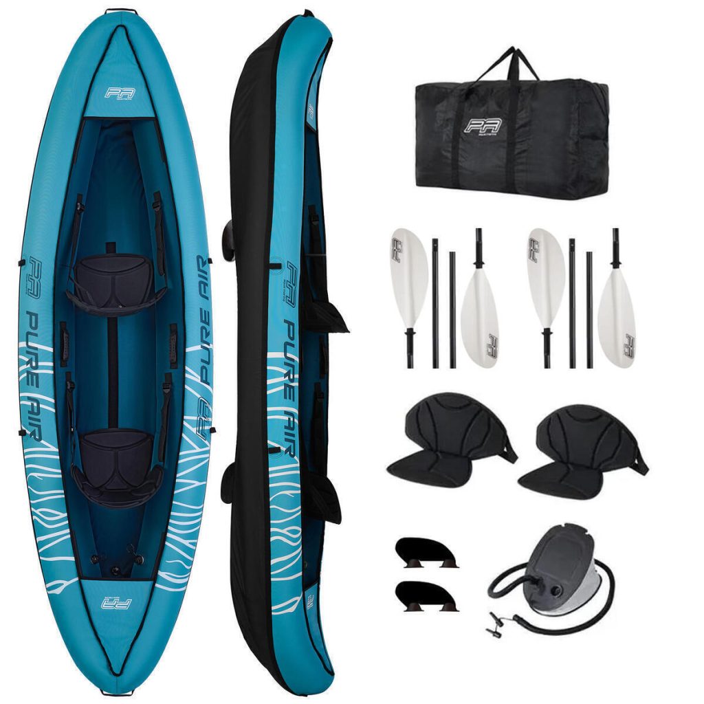 Test du pack canoë kayak 1/2 places Pure Air Decathlon