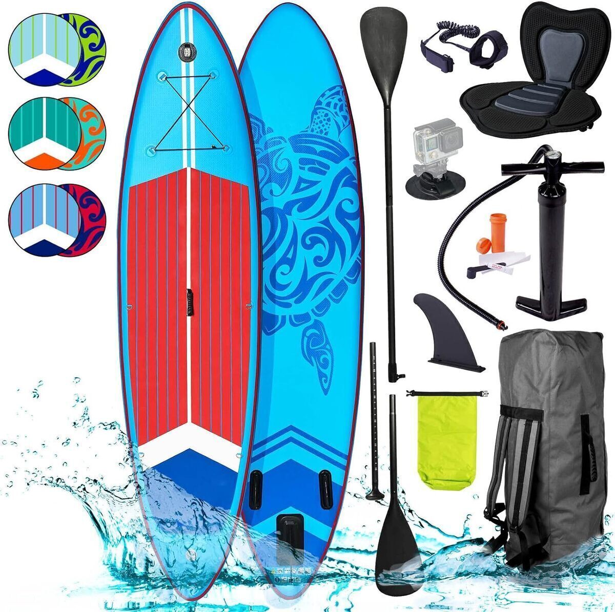 Test du paddle gonflable Brast avec accessoires et siège kayak