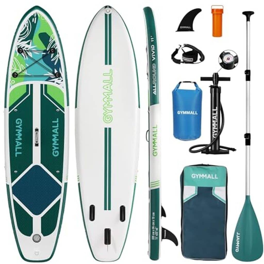 Test du paddle gonflable GYMMALL : performance et stabilité