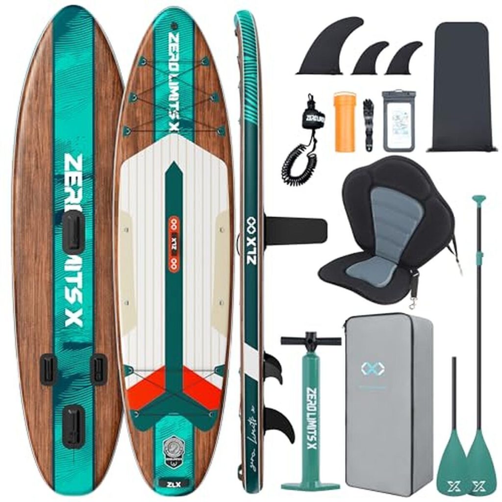Test du paddle gonflable ZLX 2 places avec accessoires