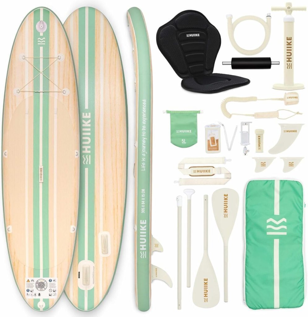 Test : paddle HUIIKE gonflable, stabilité et résistance