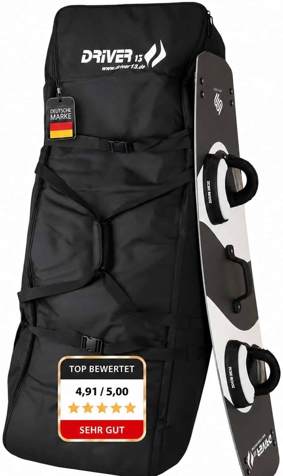 Test : sac Driver13 ® Traveller pour kiteboard 152 cm avec roulettes